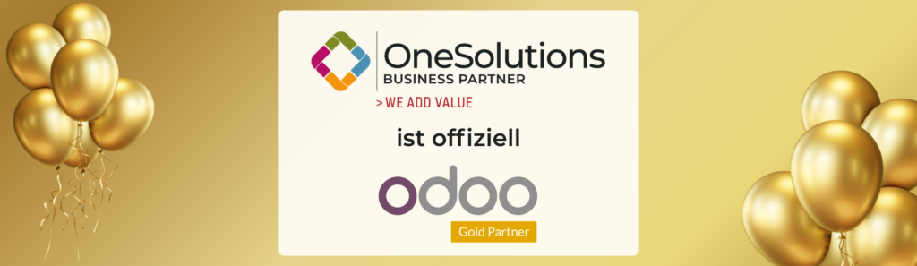 OneSolutions Gold Partner Odoo - DE